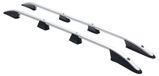OMAC Barre de toit 7566930 toit de véhicule des deux côtés pour VW CADDY IV Kombi (SAB, SAJ) Aluminium