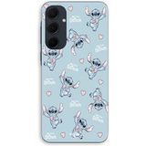 Maniacase Coque Pour Samsung galaxy A35 Stitch love coeur rose