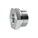 Lange RIEGLER Lange wisselreductie, zachte dichting, G 1/4 A, G 1/2 i, PN max. 630 bar, SW1 30, verzinkt staal