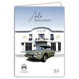 IETSCPXL-15004N Citroen DS19 IETSCPXL-15004N MAXI GROTE KAART XL 22 x 31 cm Officiële licentie Auto Verzamelwagen - Binnenkant Wit 44 x 31 cm - Met Envelop - Voor Vertrek Pensioen Verjaardag