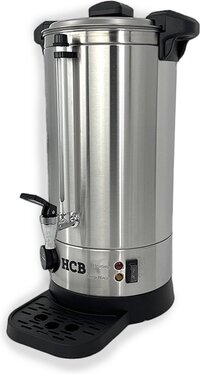 HCB® Professionele Horeca heetwaterdispenser - 8,7 liter - RVS / INOX - 230V - Grijs