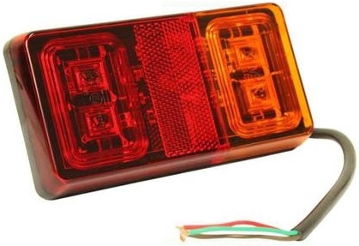 ABC-LED LED achterlicht / knipperlicht unit 16 LEDs