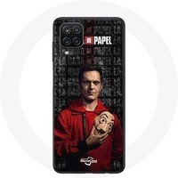 La casa de papel Maniacase Etui voor Samsung Galaxy A12 Berlijn
