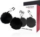 DARKNESS - NIPPLE Clamps with POM POMS
