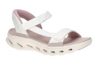 Skechers Go Walk Glide-step 2.0 Jada damessandalen met plateauzool, Wit., 38 EU