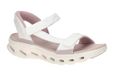 Skechers Go Walk Glide-step 2.0 Jada damessandalen met plateauzool, Wit., 38 EU