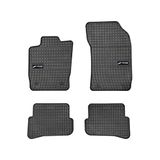 DBS 1765859 Rubberen vloermatten – precies passend – 4-delig – hoogwaardig rubber – geurloos – antislip – verhoogde rand