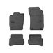 DBS 1765859 Rubberen vloermatten – precies passend – 4-delig – hoogwaardig rubber – geurloos – antislip – verhoogde rand