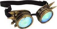 Halloween caleidoscoopbril regenboogkristallen lenzen - Caleidoscoopbril Verstelbare Trippy Psychedelische