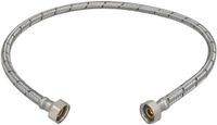 KOTARBAU® Flexibele Aansluitslang 1/2" x 1/2" - Flexibele Kraanslang 80 cm - Sanitaire Aansluitslang - Flexibele Verbindingsslang - Aansluitslang Armatuur - met Roestvrijstalen Vlechtwerk