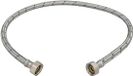 KOTARBAU® Tuyau de raccordement flexible 1/2" x 1/2" - Tuyau de robinet flexible 80 cm - Tuyau de raccordement sanitaire - Tuyau de connexion flexible - Tuyau de raccordement pour armature - avec tresse en acier inoxydable