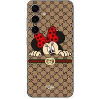 Maniacase Beschermhoes Samsung Galaxy S25 Plus Minnie Gucci