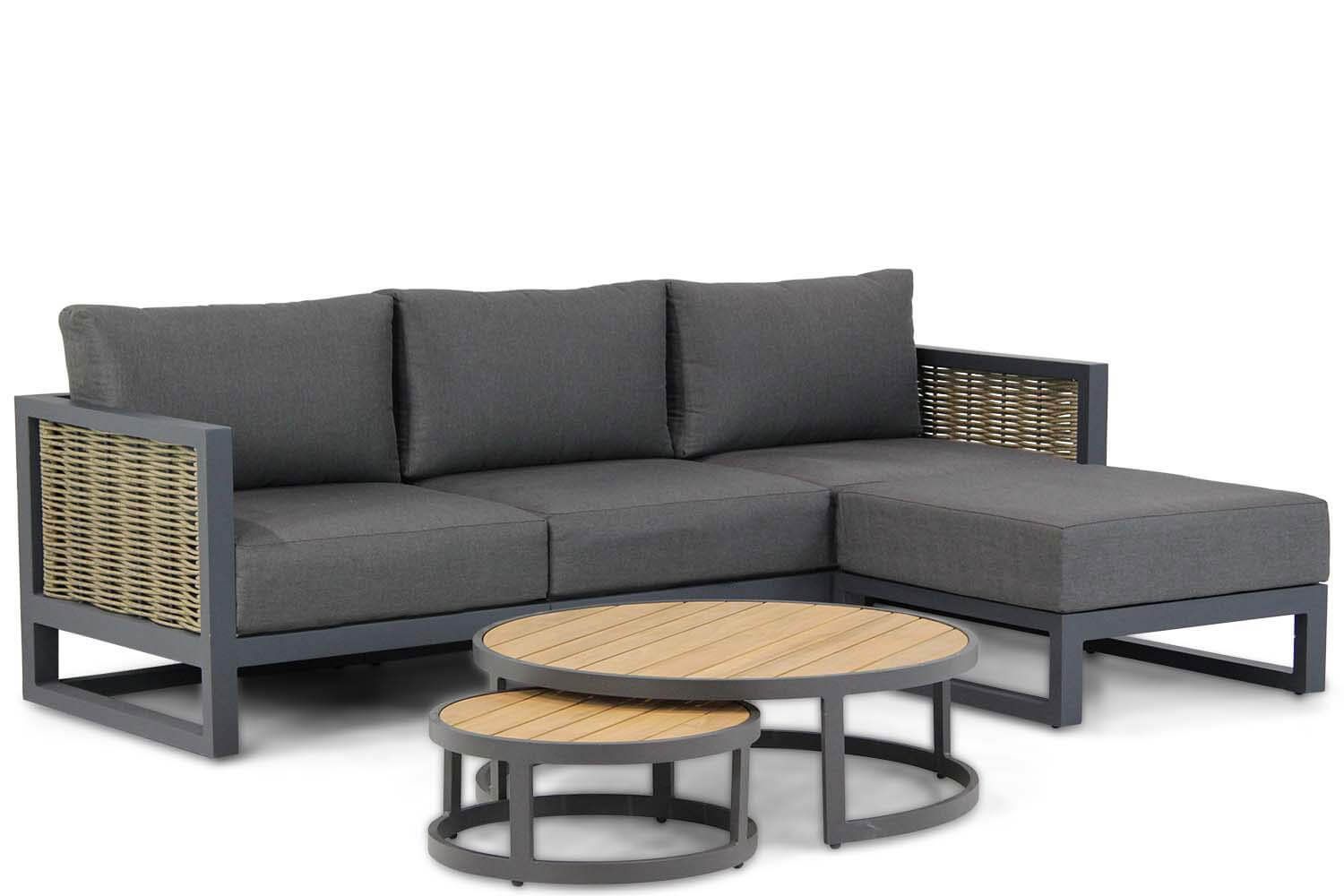 Santika Furniture Salviano/Westfield chaise longue loungeset 5-delig