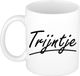 Bellatio Decorations Trijntje Naam Koffiemok - Wit - Keramiek - 300ml