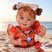 Poupée Reborn 20 pouces fille avec de longs cheveux corps en tissu vêtements