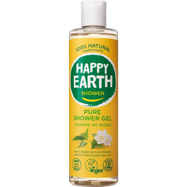 Happy Earth Douchegel Jasmine Ho Wood 300 ml