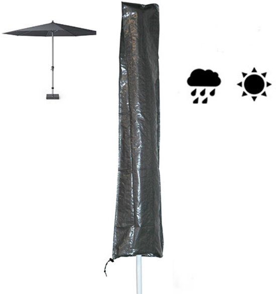 HOC Basic Parasolhoes zonder rits 140x19/32 cm Grijs