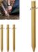Relaxdays tentharingen set - 4 stuks - staal - 30 cm lang - met oog