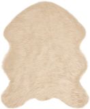 vidaXL - Tapijt - van - imitatie - schapenvacht - TAFALLA - Beige - 50 - x - 80 - cm