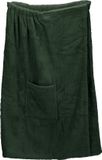 ARTG Towelzz® A&R Sauna Kilt Dames met Klittenband Dark Green - 8719744011747
