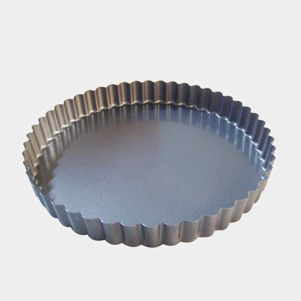 de Buyer 4705.24 - Bakvorm - Rond - Staal - 220 °C - 2,80 cm - Roestvrijstaal