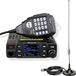 Retevis RT95 Transceiver radioamateur avec antenne bibande, mini transceiver mobile avec écran LCD rotatif double, 200 canaux, antenne mobile voiture SL16/PL259