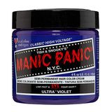 MANIC PANIC Ultra Violet Classic Creme, veganistisch, dierproefvrij, paarse semi-permanente haarverf 118 ml