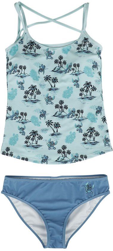 Lilo & Stitch Nastrovje P. GmbH & Co. KG Lilo & Stitch Funny Dames Bikini Set - meerkleurig - S