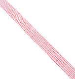 Mopec S411.40.14 Jute Ribbon, 40 mm x 20 m, Red, Textile, Red