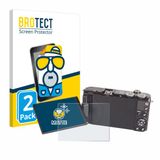 BROTECT - Screenprotector voor Samsung EX2F - Folie Beschermfolie matte 2 Stuks