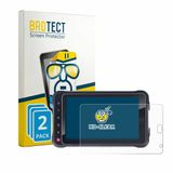 BROTECT - Screenprotector voor Hugerock X72 - Folie Beschermfolie transparant 2 Stuks