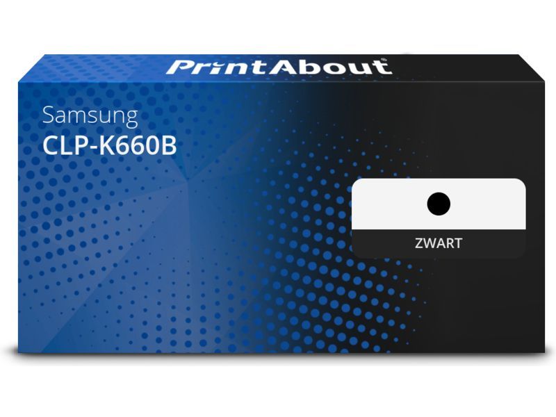 PrintAbout Toner CLP-K660B (ST906A) Zwart geschikt voor Samsung