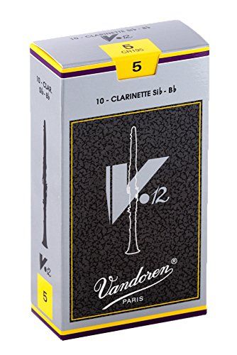 Vandoren V.12 Bb Clarinet Reeds - Strength 5