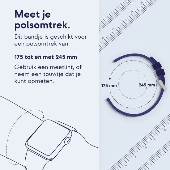 imoshion Nylon bandje - Geschikt voor Garmin 22 mm aansluiting - Maat L/XL - Wit