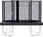 Akrobat Orbit Trampoline hors sol 335x244 anthracite, incl. filet de sécurité