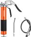 Latios Pistolet à graisse - Jeu avec poignée pistolet - Pression 551 bar - Capacité 400 ml - Flexible 45,7 cm - Tube d'extension et buse - Utilisation à une main