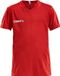 Craft Squad Shirt Korte Mouw Dames - Rood | Maat: XS