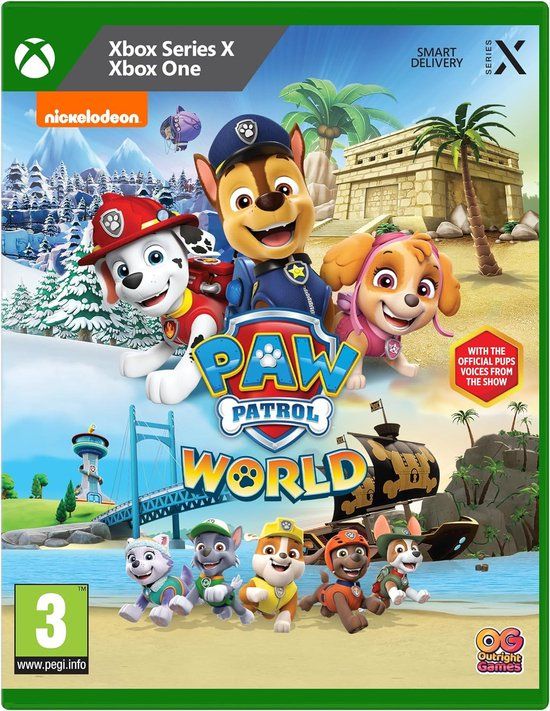PAW Patrol World - Xbox Series X / Xbox One - Standard Edition - Blu-ray