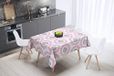 Bonamaison Tafelkleed, Anti-Mold, Sneldrogend, Waterdicht, 100% Polyester Tafellaken, 140cm x 140cm - Ontworpen en Vervaardigd in Turkije