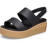 Crocs dames Brooklyn Low Wedge Teenslipper