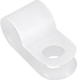 TRU COMPONENTS Bevestigingsklem Schroefbaar 532032 Bundel-Ø (bereik) 12 mm (max) Natuur 25 stuk(s)