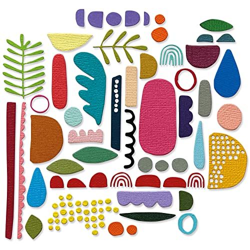 Sizzix Thinlits Die Set 43PK Abstract Elements by Tim Holtz