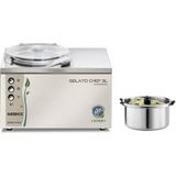 Matfer machine à glace professionnelle Gelato Chef 3 L Automatic I-Green