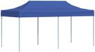 vidaXL Partytent 291 x 580 x 315 cm Blauw Oxford Stof