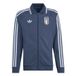 ADIDAS PERFORMANCE Sportief sweatvest 'Italy Away Anthem Jacket' saffier / groen / rood / offwhite