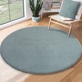 the carpet RELAX – Blauw, rond 120 cm