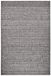 NORTHRUGS Granado Outdoor tapijt, 80 x 150 cm, plat geweven, sisal-look, Skandi-design, weerbestendig, voor balkon, terras, serre, keuken, badmat, woonkamertapijt, waterdicht, lichtgrijs