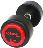 Softee Pro-sport 12kg Dumbbell Zwart