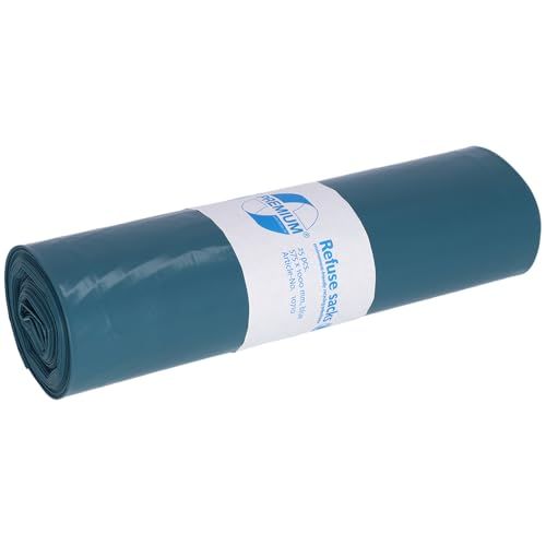 Afvalzakken DEISS Afvalzakken PREMIUM blauw, 50 my, 70 liter
