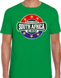 Bellatio Decorations Shoppartners Bv Have Fear South Africa is Here T-shirt Heren Groen XXL